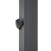 Bolero Parasol ogrodowy okrągły Ø3500x(h)2650 mm, Bolero Venice DZ872, czarny