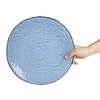 Olympia Talerz płytki Ø285 mm, z porcelany, okrągły, Olympia Denim Blue FU222 (4 szt.)