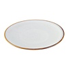 Olympia Talerz płytki Ø180 mm, z porcelany, okrągły, Olympia Drift Grey FU189 (6 szt.)
