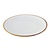 Olympia Talerz płytki Ø180 mm, z porcelany, okrągły, Olympia Drift Grey FU189 (6 szt.)