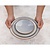 Olympia Talerz płytki Ø180 mm, z porcelany, okrągły, Olympia Drift Grey FU189 (6 szt.)