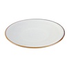 Olympia Talerz płytki Ø230 mm, z porcelany, okrągły, Olympia Drift Grey FU188 (6 szt.)