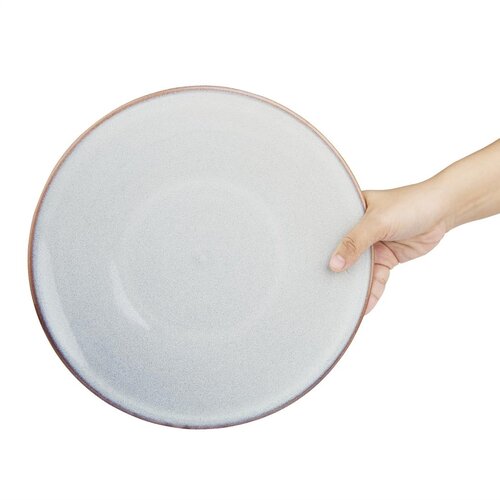Olympia Talerz płytki Ø280 mm, z porcelany, okrągły, Olympia Drift Grey FU187 (4 szt.) Olympia Talerz płytki Ø280 mm, z porcelany, okrągły, Olympia Drift Grey FU187 (4 szt.)
