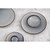 Olympia Talerz płytki Ø280 mm, z porcelany, okrągły, Olympia Drift Grey FU187 (4 szt.)
