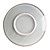 Olympia Talerz płytki Ø180 mm, z porcelany, okrągły, Olympia Drift Grey FU196 (6 szt.)