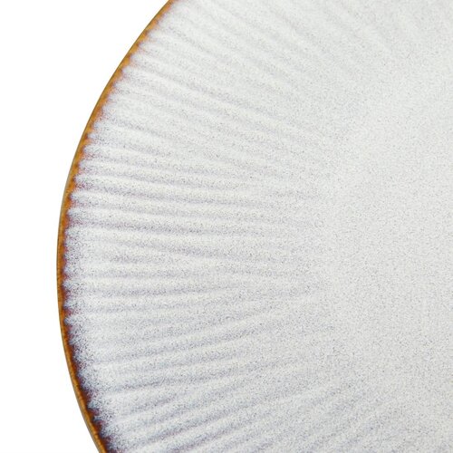 Olympia Talerz płytki Ø220 mm, z porcelany, okrągły, Olympia Drift Grey FU195 (6 szt.)