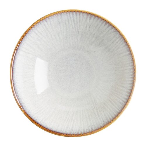 Olympia Talerz głęboki 720 ml, Ø205 mm, z porcelany, okrągły, Olympia Drift Grey FU198 (4 szt.)