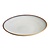 Olympia Talerz płytki 650 ml, Ø260 mm, z porcelany, okrągły, Olympia Drift Grey FU190 (4 szt.)
