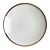 Olympia Talerz płytki 650 ml, Ø260 mm, z porcelany, okrągły, Olympia Drift Grey FU190 (4 szt.)