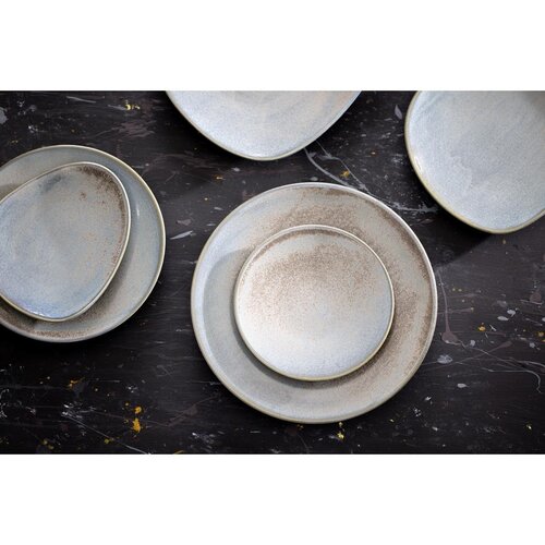 Olympia Talerz płytki Ø180 mm, z porcelany, okrągły, Olympia Ember Blue FU172 (6 szt.) Olympia Talerz płytki Ø180 mm, z porcelany, okrągły, Olympia Ember Blue FU172 (6 szt.)