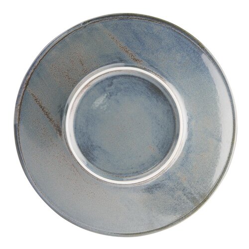 Olympia Talerz płytki Ø275 mm, z porcelany, okrągły, Olympia Ember Blue FU170 (4 szt.)