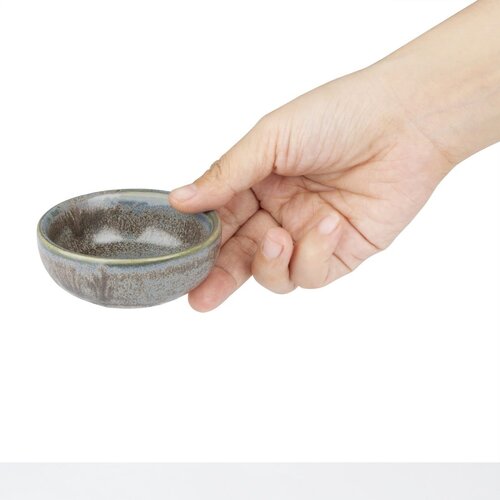 Olympia Miseczka do dipów z porcelany 40 ml, Olympia Ember Blue FU178 niebieska (8 szt.)