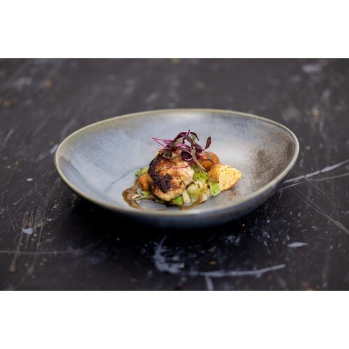 Olympia Miska z porcelany 594 ml, Ø245x(h)50 mm, Olympia Ember Blue FU181, niebieska (4 szt.) Olympia Miska z porcelany 594 ml, Ø245x(h)50 mm, Olympia Ember Blue FU181, niebieska (4 szt.)