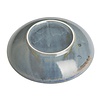 Olympia Miska z porcelany 548 ml, Ø230x(h)47 mm, Olympia Ember Blue FU174, szara (4 szt.)