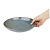 Olympia Miska z porcelany 548 ml, Ø230x(h)47 mm, Olympia Ember Blue FU174, szara (4 szt.)