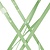 Bolero Składany stolik kawiarniany kwadratowy 600x600x(h)710 mm, Bolero FT271, zielony