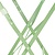 Bolero Składany stolik kawiarniany okrągły Ø595x(h)710 mm, Bolero FT272, zielony