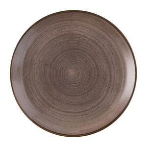Churchill Talerz płytki Ø286 mm, z porcelany, okrągły, Churchill Stonecast Raw Brown FS846 (12 szt.) Churchill Talerz płytki Ø286 mm, z porcelany, okrągły, Churchill Stonecast Raw Brown FS846 (12 szt.)