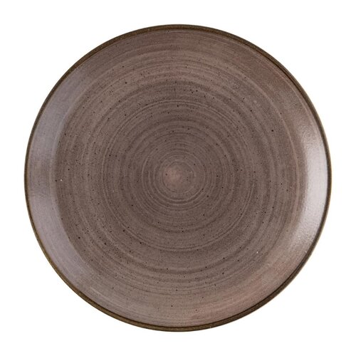 Churchill Talerz płytki Ø286 mm, z porcelany, okrągły, Churchill Stonecast Raw Brown FS846 (12 szt.) Churchill Talerz płytki Ø286 mm, z porcelany, okrągły, Churchill Stonecast Raw Brown FS846 (12 szt.)