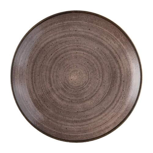Churchill Talerz płytki Ø260 mm, z porcelany, okrągły, Churchill Stonecast Raw Brown FS847 (12 szt.) Churchill Talerz płytki Ø260 mm, z porcelany, okrągły, Churchill Stonecast Raw Brown FS847 (12 szt.)