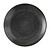 Churchill Talerz płytki Ø165 mm, z porcelany, okrągły, Churchill Stonecast Raw Black FS839 (12 szt.)