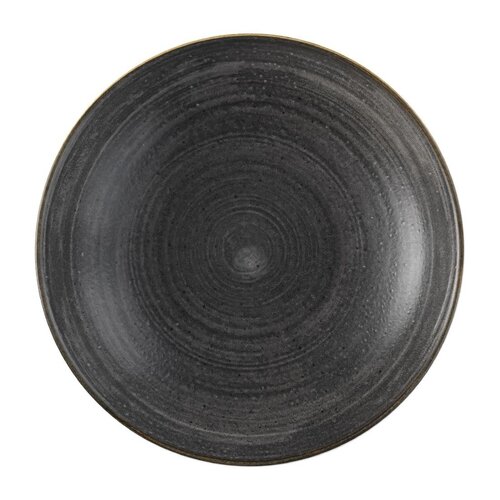 Churchill Talerz głęboki Ø248 mm, z porcelany, okrągły, Churchill Stonecast Raw Black FS840 (12 szt.) Churchill Talerz głęboki Ø248 mm, z porcelany, okrągły, Churchill Stonecast Raw Black FS840 (12 szt.)