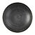 Churchill Talerz głęboki Ø184 mm, z porcelany, okrągły, Churchill Stonecast Raw Black FS841 (12 szt.)