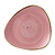 Churchill Talerz płytki 229 mm, z porcelany, trójkątny, Churchill Stonecast Petal Pink FJ905 (12 szt.)