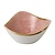 Churchill Miska trójkątna z porcelany 260 ml, 153 mm, Churchill Stonecast Petal Pink FJ907, różowa (12 szt.)