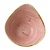 Churchill Miska trójkątna z porcelany 260 ml, 153 mm, Churchill Stonecast Petal Pink FJ907, różowa (12 szt.)