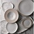Churchill Talerz płytki 177 mm, z porcelany, trójkątny, Churchill Studio Prints Kintsugi Agaat Grey FR061 (12 szt.)