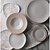 Churchill Talerz płytki 254 mm, z porcelany, trójkątny, Churchill Studio Prints Kintsugi Agaat Grey FR059 (12 szt.)