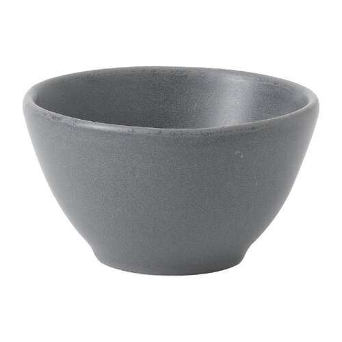Churchill Miseczka do dipów z porcelany 110 ml, Churchill Nourish Seattle Grey FJ705 szara (12 szt.)