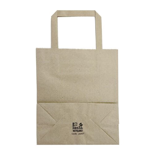 Fiesta Duże torby papierowe z uchwytem 90x(h)210 mm, Fiesta Recyclable JA527 (250 szt.) Fiesta Duże torby papierowe z uchwytem 90x(h)210 mm, Fiesta Recyclable JA527 (250 szt.)