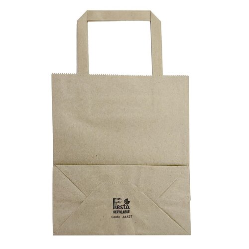 Fiesta Duże torby papierowe z uchwytem 90x(h)210 mm, Fiesta Recyclable JA527 (250 szt.) Fiesta Duże torby papierowe z uchwytem 90x(h)210 mm, Fiesta Recyclable JA527 (250 szt.)