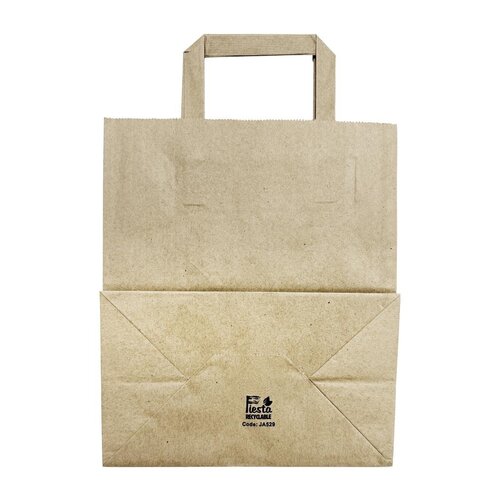 Fiesta Duże torby papierowe z uchwytem 148x(h)248 mm, Fiesta Recyclable JA529 (250 szt.) Fiesta Duże torby papierowe z uchwytem 148x(h)248 mm, Fiesta Recyclable JA529 (250 szt.)