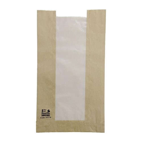 Fiesta Papierowa torba na pieczywo 180x(h)320 mm, Fiesta Compostable HY776 (1000 szt.) Fiesta Papierowa torba na pieczywo 180x(h)320 mm, Fiesta Compostable HY776 (1000 szt.)