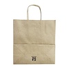 Fiesta Duże torby papierowe z uchwytem 215x(h)255 mm, Fiesta Compostable HY762 (250 szt.)