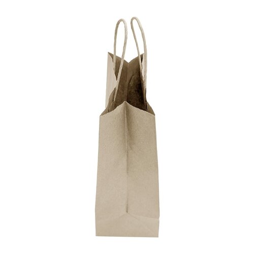 Fiesta Duże torby papierowe z uchwytem 215x(h)255 mm, Fiesta Compostable HY762 (250 szt.) Fiesta Duże torby papierowe z uchwytem 215x(h)255 mm, Fiesta Compostable HY762 (250 szt.)