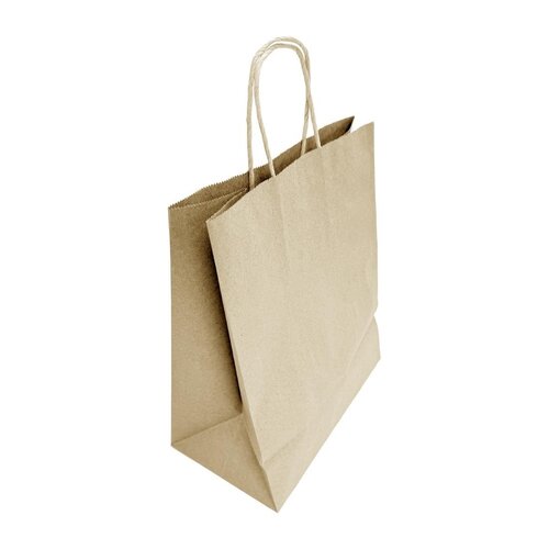 Fiesta Duże torby papierowe z uchwytem 305x(h)255 mm, Fiesta Compostable HY766 (250 szt.) Fiesta Duże torby papierowe z uchwytem 305x(h)255 mm, Fiesta Compostable HY766 (250 szt.)