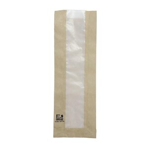 Fiesta Papierowa torba na bagietki 100x(h)300 mm, Fiesta Compostable HY775 (1000 szt.) Fiesta Papierowa torba na bagietki 100x(h)300 mm, Fiesta Compostable HY775 (1000 szt.)