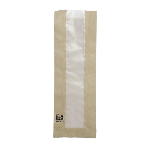 Fiesta Papierowa torba na bagietki 100x(h)300 mm, Fiesta Compostable HY775 (1000 szt.) Fiesta Papierowa torba na bagietki 100x(h)300 mm, Fiesta Compostable HY775 (1000 szt.)