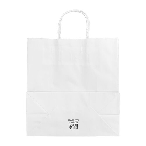 Fiesta Duże torby papierowe z uchwytem 215x(h)255 mm, Fiesta Compostable HY763 (250 szt.) Fiesta Duże torby papierowe z uchwytem 215x(h)255 mm, Fiesta Compostable HY763 (250 szt.)