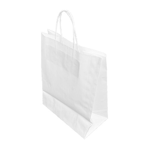 Fiesta Duże torby papierowe z uchwytem 305x(h)255 mm, Fiesta Compostable HY767 (250 szt.) Fiesta Duże torby papierowe z uchwytem 305x(h)255 mm, Fiesta Compostable HY767 (250 szt.)