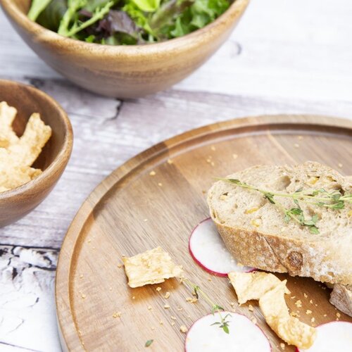 Olympia Deska do serwowania Ø250x(h)20 mm, z drewna Olympia FT612