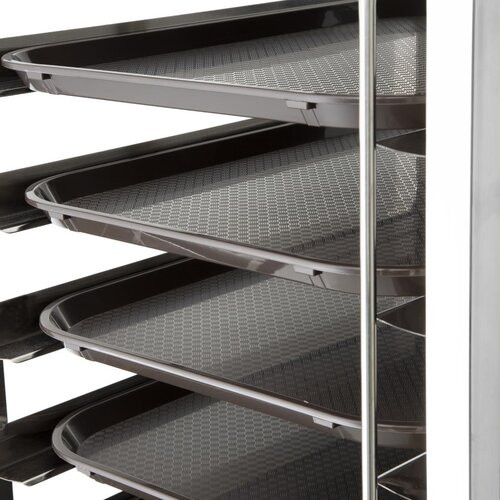 Vogue Wózek do transportu pojemników i tac 16x 450x350mm, Vogue FS379 500 413 1723 mm Vogue Wózek do transportu pojemników i tac 16x 450x350mm, Vogue FS379 500 413 1723 mm