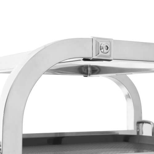 Vogue Wózek do transportu pojemników i tac 16x 450x350mm, Vogue FS379 500 413 1723 mm Vogue Wózek do transportu pojemników i tac 16x 450x350mm, Vogue FS379 500 413 1723 mm