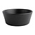 Olympia Miska z porcelany 530 ml, Ø143x(h)60 mm, Olympia Cavolo FD906, czarna (6 szt.)