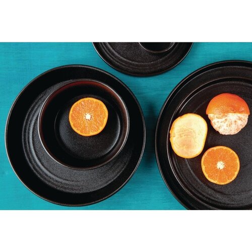Olympia Miska z porcelany 530 ml, Ø143x(h)60 mm, Olympia Cavolo FD906, czarna (6 szt.) Olympia Miska z porcelany 530 ml, Ø143x(h)60 mm, Olympia Cavolo FD906, czarna (6 szt.)