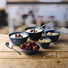 Churchill Miseczka do dipów z porcelany 60 ml, Churchill Nourish Oslo Blue FD826 niebieska (12 szt.)